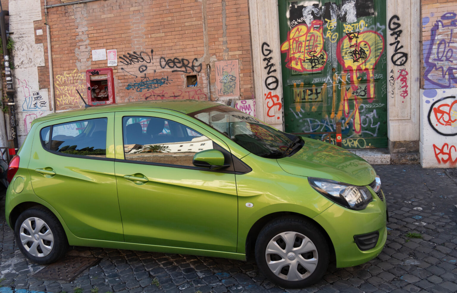 Colourful Roman Transport