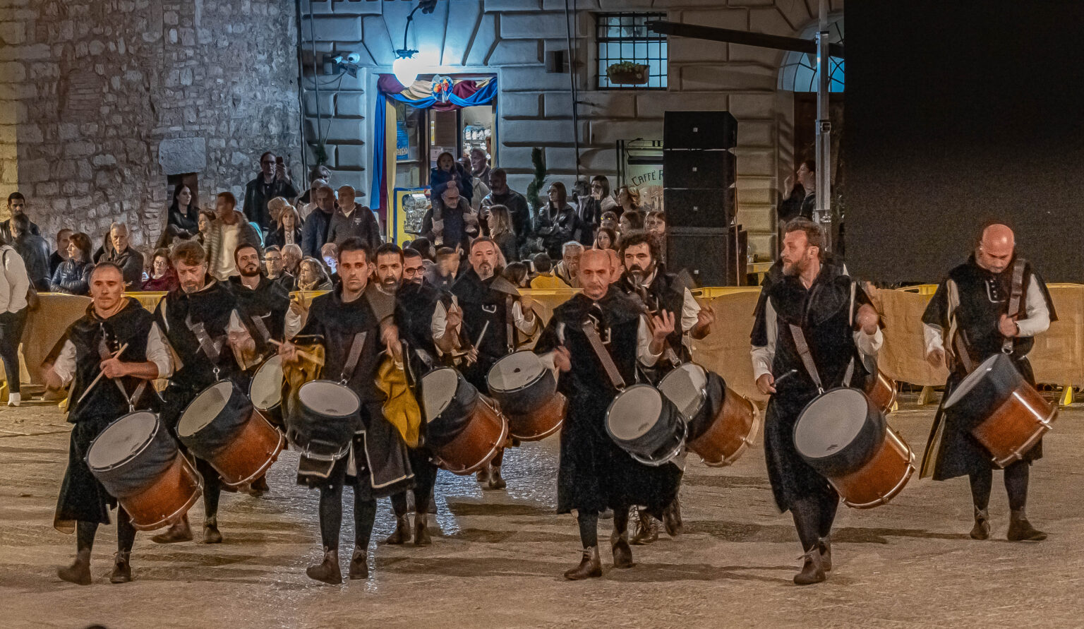 Drumming Contest in Trevi