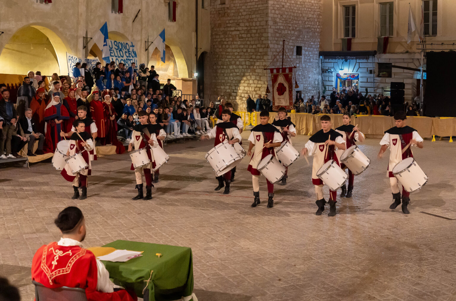 Drumming Contest in Trevi