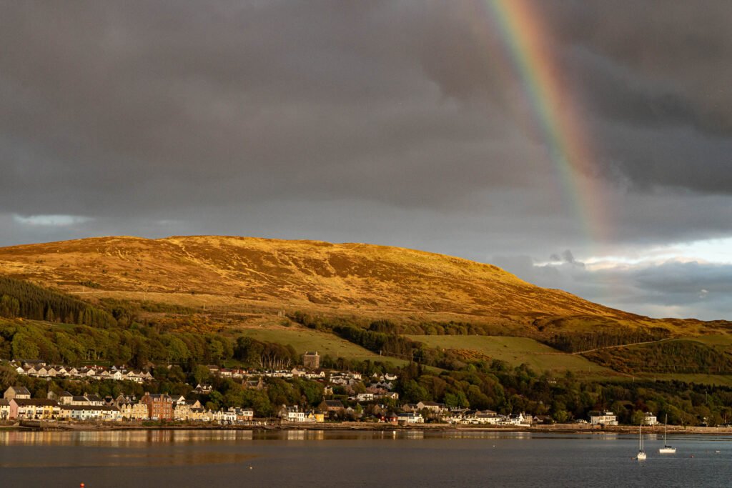 Mainland Coastline leaving Fairlie