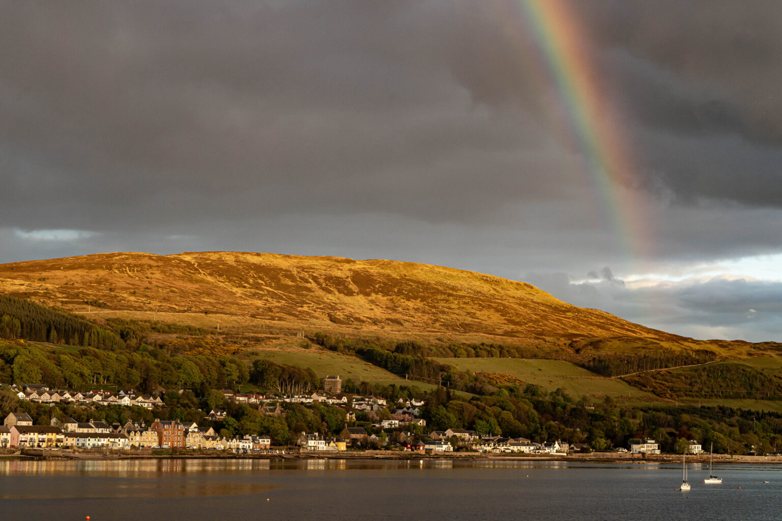 Mainland Coastline leaving Fairlie