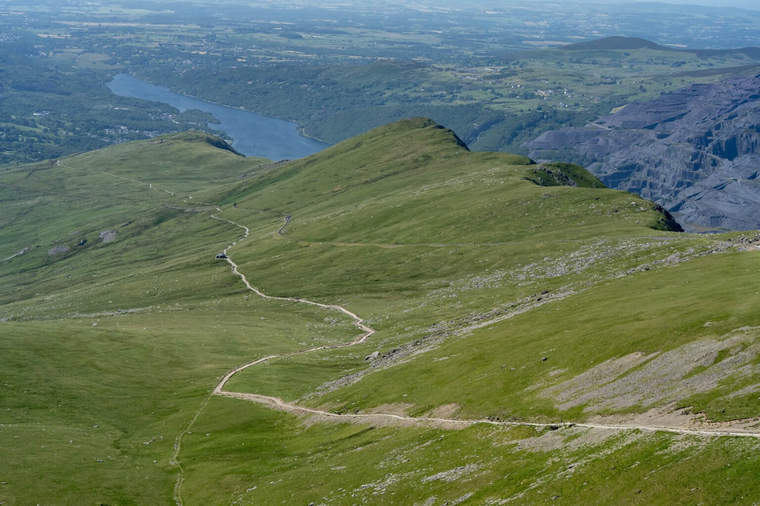 From the Snowdon Mountain Railway